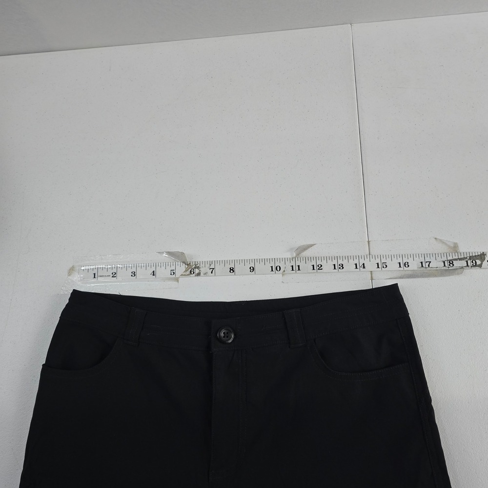 Eddie Bauer Womens WR W Tech Capri Pants Black Size‎ 8 Nylon Spandex - Picture 3 of 9